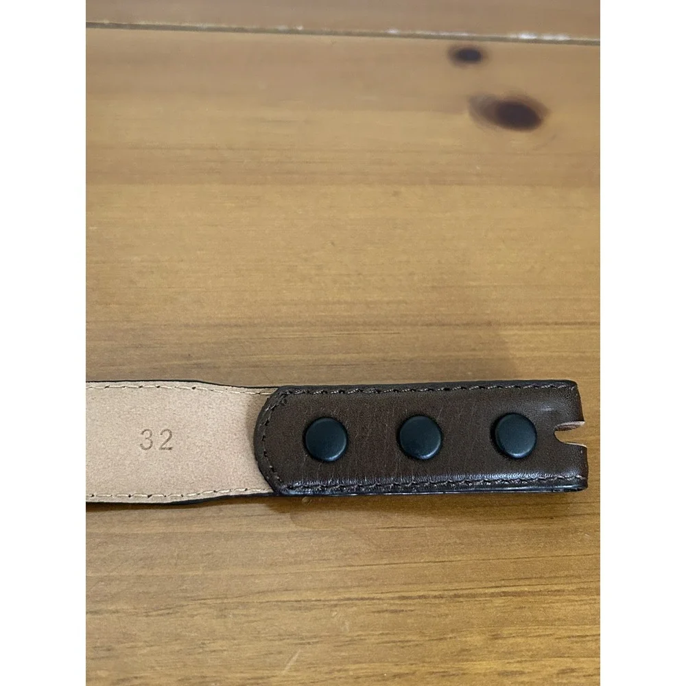 Fullerton‎ Genuine Brown Leather Belt Strap Size 32